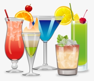 Drinks Archive Cocktail Party - Rum Cocktail Clipart, HD Png Download, Free Download