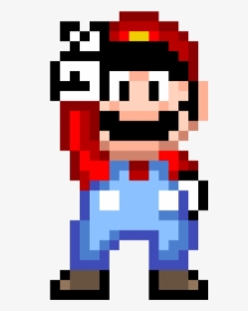 Mario Bros Pixel Art, HD Png Download, Free Download