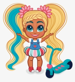 Absolute Hairdorables Wiki - Hairdorables Shortcuts Dolls Emma, HD Png Download, Free Download