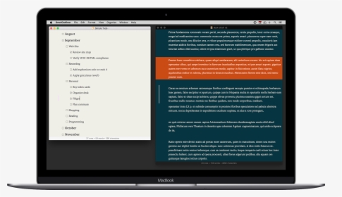Omnioutliner Essentials, HD Png Download, Free Download