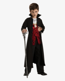 Royal Vampire Child Halloween Costume - Halloween Theme Dress For Boys, HD Png Download, Free Download