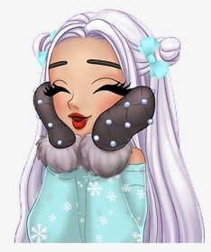 #arimoji #arianagrande #winter #emoji - Ariana Grande Wallpapers Cartoons, HD Png Download, Free Download