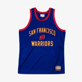 Mitchell & Ness Team Tank Top Golden State Warriors - San Francisco Warriors Jersey, HD Png Download, Free Download