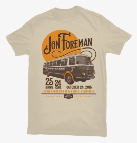 Jon Foreman 25in24 Shirt - T Shirt, HD Png Download, Free Download