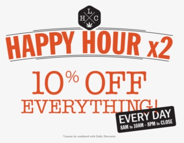 Hlc Happy Hour Web Graphic - Love Edm, HD Png Download, Free Download