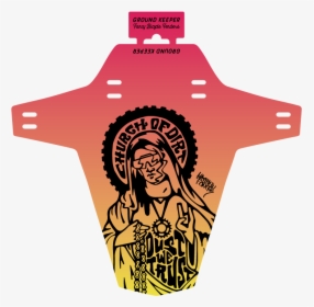 Church Of Dirt Mountain Bike Fender - Ground Keeper Bike Fender, HD Png Download, Free Download