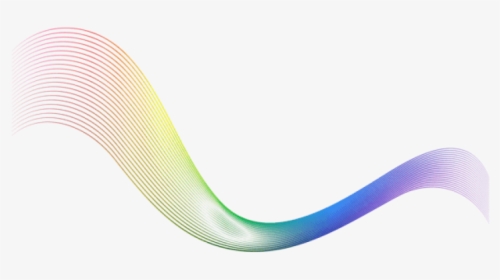 Rainbow Line Png - Colour Line Art Png, Transparent Png, Free Download