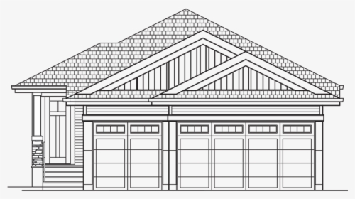 Craftsman Exterior Style - Architecture, HD Png Download, Free Download