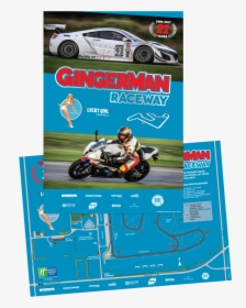 Gingerman Raceway Poster - Race Car, HD Png Download, Free Download