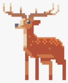 Reindeer Pixel Art, HD Png Download, Free Download