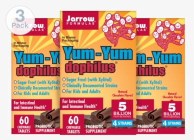 Image Of Yum Yum Dophilus® Natural Chocolate"  Class="featured, HD Png Download, Free Download