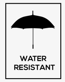 Water Resistant - Umbrella, HD Png Download, Free Download