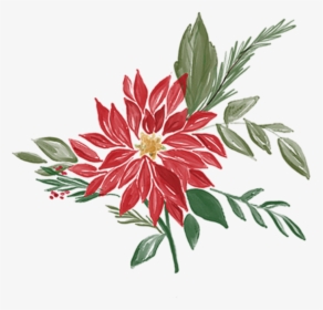 Christmas Market Poinsettia Print & Cut File - Illustration, HD Png Download, Free Download