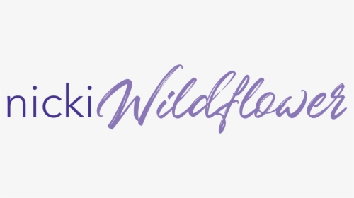 Nicki Wildflower - Calligraphy, HD Png Download, Free Download