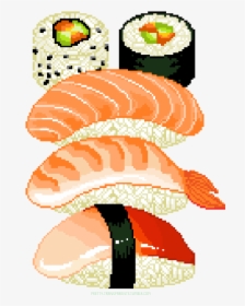 Collection Of Free Transparent - Plate Of Sushi Cartoon, HD Png ...