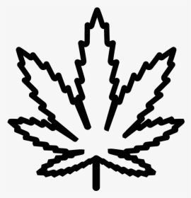 Marijuana Leaf Vector Png, Transparent Png, Free Download
