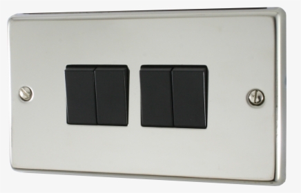 Polished Steel Light Switch, HD Png Download, Free Download