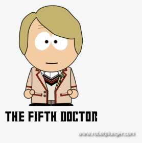 The Fifth Doctor - Dr Who Peter Davison Art Drawings, HD Png Download, Free Download