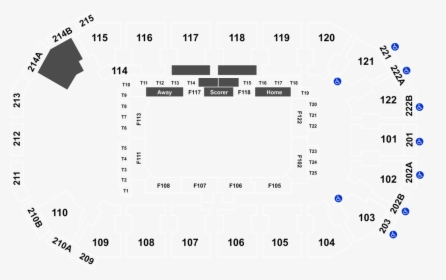 Cedar Park Center Seating Chart, HD Png Download, Free Download