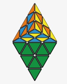 Pretty Patterns Pyraminx - Pyraminx, HD Png Download, Free Download