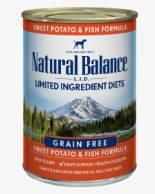 Limited Ingredient Diets® Sweet Potato & Fish Canned - Natural Balance Limited Ingredient Wet Dog Food, HD Png Download, Free Download