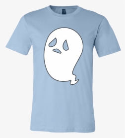 Sad Ghost - T-shirt, HD Png Download, Free Download