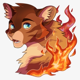 File B708266ab6 Original - Flametail Warrior Cats Transparent, HD Png Download, Free Download