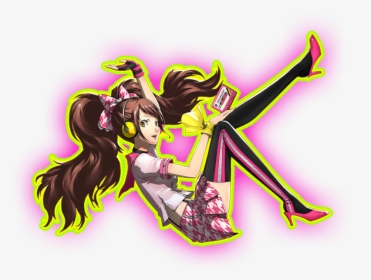 Persona 4 Dancing All Night Png - Rise Persona 4 Arena, Transparent Png, Free Download