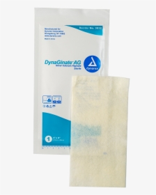 Dynaginate Ag Silver Calcium Alginate Dressing - Paper, HD Png Download, Free Download