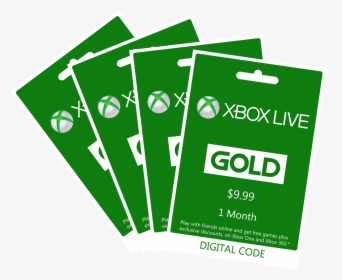 Xbox Live Gold Codes - Xbox 360, HD Png Download, Free Download
