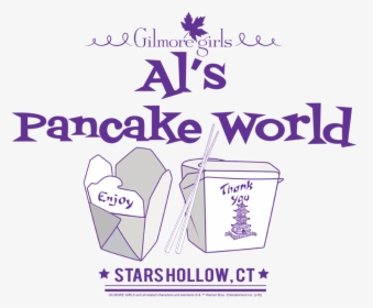 Transparent Pancakes Tall - Gilmore Girls Al's Pancake World, HD Png Download, Free Download