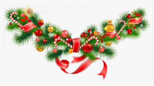 Merry Christmas Day Photo Fr - Clipart Christmas Garland, HD Png Download, Free Download