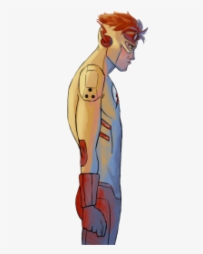 #wally West #spitfire #young Justice #kid Flash#freetoedit - Illustration, HD Png Download, Free Download