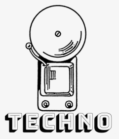 Techno Music Png - Electric Bell Png, Transparent Png, Free Download