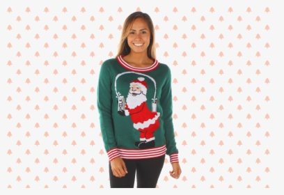 Santa Kardashian, Christmas, Milk, Sweater - Best Ugly Christmas Sweaters, HD Png Download, Free Download