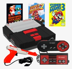 Retron 2 System Consoel Mario 123 Zapper Game Bundle - Super Mario Bros 3, HD Png Download, Free Download
