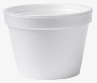 Cup, Foam Pot, Eps, 118ml, 4oz, 73mm, White - Ceramic, HD Png Download, Free Download