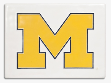 U Of M Block M Tile On White - University Of Michigan, HD Png Download, Free Download