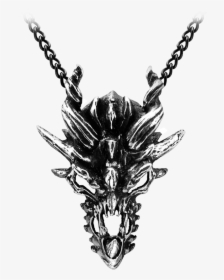 Dragon Skull Necklace - Necklace, HD Png Download, Free Download