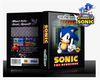 Sonic The Hedgehog Box Art Cover - Summer Of Sonic, HD Png Download, Free Download
