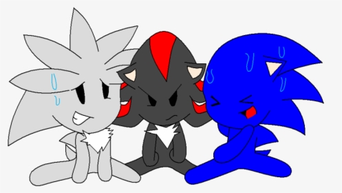 900 x 572  sonic exe silver exe and shadow exe hd png