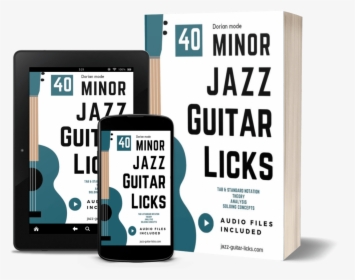 Pdf Guitar Method Minor Dorian Jazz Licks - Graphic Design, HD Png Download, Free Download