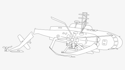 Helicopter - Boat, HD Png Download, Free Download