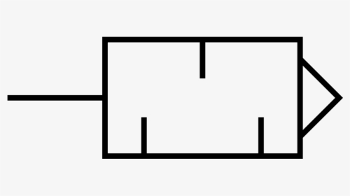 Pneumatic Silencer Symbol, HD Png Download, Free Download