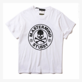 Stussy Mastermind Skull Crest T-shirt - Mastermind Japan, HD Png Download, Free Download