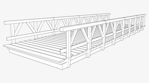 Wooden Bridge Png - Architecture, Transparent Png, Free Download