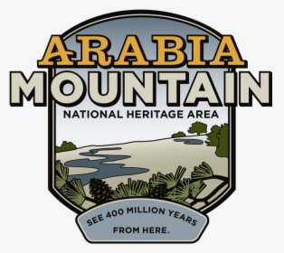 Arabia Mtn Nha Logo Clear 2 - Arabia Mountain National Heritage Area Logo, HD Png Download, Free Download