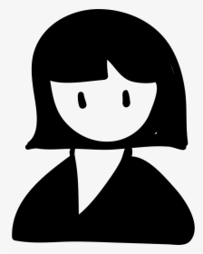 Woman Hand Drawn Person - Drawn Person Icon, HD Png Download, Free Download