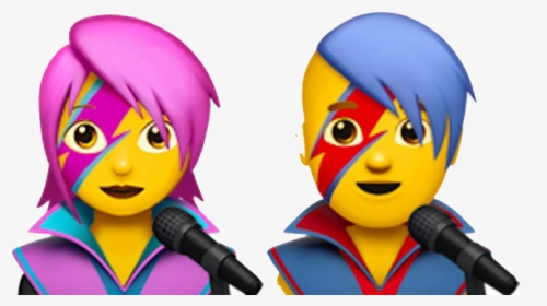 David Bowie Emoji, HD Png Download, Free Download