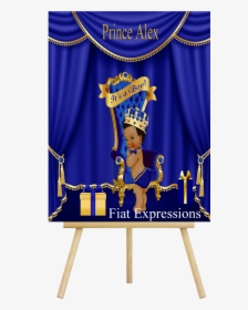Fiat Expressions Prince Royal Blue & Gold Throne Baby - Red, HD Png Download, Free Download